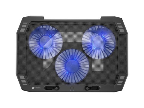 NATEC Laptop Cooling Pad Oriole 15.6-17.3inch LED podkładka chłodząca do notebooków 43,9 cm (17.3")