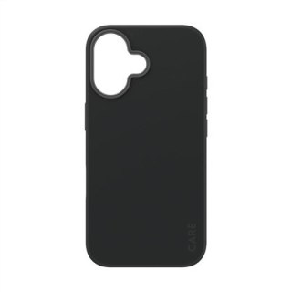 PanzerGlass CARE by ® Fashionable Case Black w. MagSafe iPhone 16 pokrowiec na telefon komórkowy Czarny