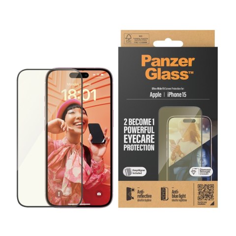 PanzerGlass UWF Anti Reflective & Bluelight Przezroczysta ochrona ekranu Apple 1 szt. PanzerGlass UWF Anti Reflective & Bluelight Przezroczysta ochrona ekranu Apple 1 szt.