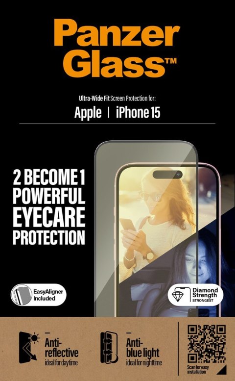 PanzerGlass UWF Anti Reflective & Bluelight Przezroczysta ochrona ekranu Apple 1 szt. PanzerGlass UWF Anti Reflective & Bluelight Przezroczysta ochrona ekranu Apple 1 szt.