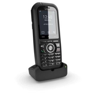 Snom M80 Słuchawka telefoniczna DECT Nazwa i identyfikacja dzwoniącego Czarny