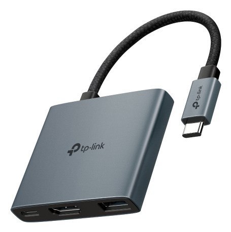 TP-Link UH3020C huby i koncentratory USB Type-C 5000 Mbit/s Szary TP-Link UH3020C huby i koncentratory USB Type-C 5000 Mbit/s Szary