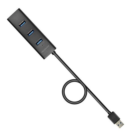Axagon HUE-S2BL huby i koncentratory USB 3.2 Gen 1 (3.1 Gen 1) Type-A 5000 Mbit/s Czarny Axagon HUE-S2BL huby i koncentratory USB 3.2 Gen 1 (3.1 Gen 1) Type-A 5000 Mbit/s Czarny