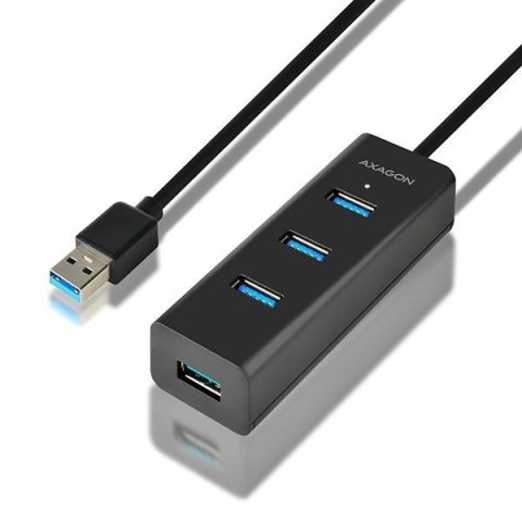 Axagon HUE-S2BL huby i koncentratory USB 3.2 Gen 1 (3.1 Gen 1) Type-A 5000 Mbit/s Czarny Axagon HUE-S2BL huby i koncentratory USB 3.2 Gen 1 (3.1 Gen 1) Type-A 5000 Mbit/s Czarny