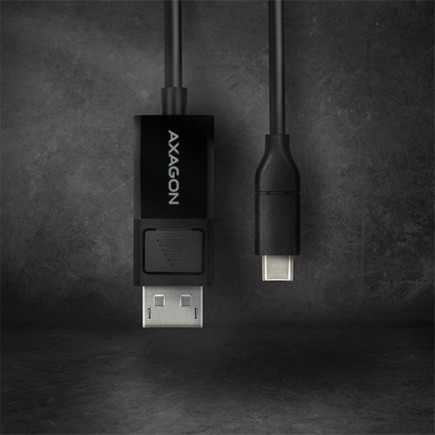 Axagon RVC-DPC adapter kablowy 1,8 m USB Type-C DisplayPort Czarny