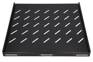 Extralink FIXED SHELF FOR 800MM DEPTH CABINET,19\" 500MMX1U, BLACK Półka do stojaka