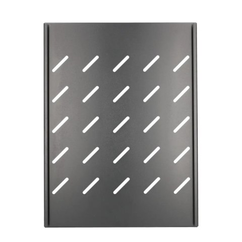 Extralink Półka 1U 350mm Czarna 19", 472x352mm, mocowana punktowo, do szaf o głębokości 600mm Extralink Półka 1U 350mm Czarna 19", 472x352mm, mocowana punktowo, do szaf o głębokości 600mm