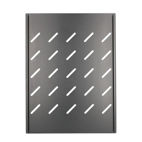 Extralink Półka 1U 350mm Czarna 19", 472x352mm, mocowana punktowo, do szaf o głębokości 600mm Extralink Półka 1U 350mm Czarna 19", 472x352mm, mocowana punktowo, do szaf o głębokości 600mm