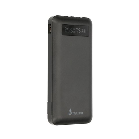 Extralink Powerbank EPB-083 10000mAh Czarny Power bank, USB-C