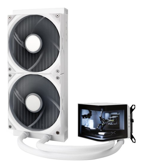 Kompletne chłodzenie wodne - 280 mm biały - AMD Socket AM4 (Ryzen) - AMD Socket AM5 (Ryzen Zen4) Kompletne chłodzenie wodne - 280 mm biały - AMD Socket AM4 (Ryzen) - AMD Socket AM5 (Ryzen Zen4)