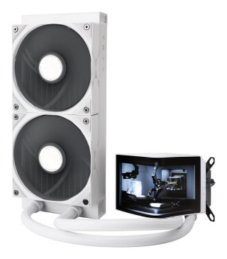 Kompletne chłodzenie wodne TRYX PANORAMA - 240 mm biały - AMD Socket AM4 (Ryzen) - AMD Socket AM5 (Ryzen Zen4)