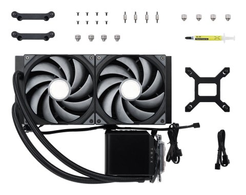 Kompletne chłodzenie wodne TRYX PANORAMA - 280 mm - AMD Socket AM4 (Ryzen) - AMD Socket AM5 (Ryzen Zen4) Kompletne chłodzenie wodne TRYX PANORAMA - 280 mm - AMD Socket AM4 (Ryzen) - AMD Socket AM5 (Ryzen Zen4)