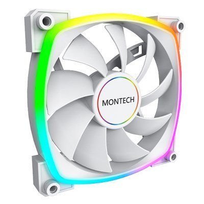 Montech AX140 PWM Obudowa komputera Wentylator 14 cm Biały 1 szt. Montech AX140 PWM Obudowa komputera Wentylator 14 cm Biały 1 szt.