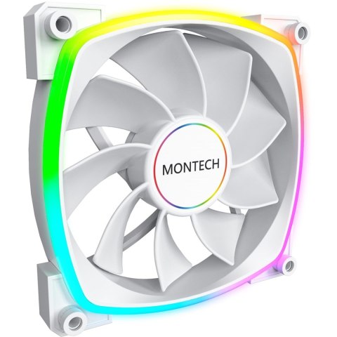 Montech RX140 PWM Obudowa komputera Wentylator 14 cm Biały 1 szt. Montech RX140 PWM Obudowa komputera Wentylator 14 cm Biały 1 szt.
