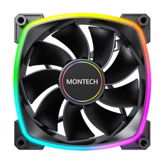 Montech RX140 PWM Obudowa komputera Wentylator 14 cm Czarny 1 szt.