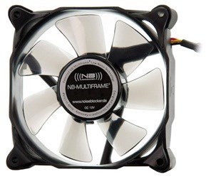 Noiseblocker MultiFrame M8-1 Obudowa komputera Wentylator 8 cm Czarny