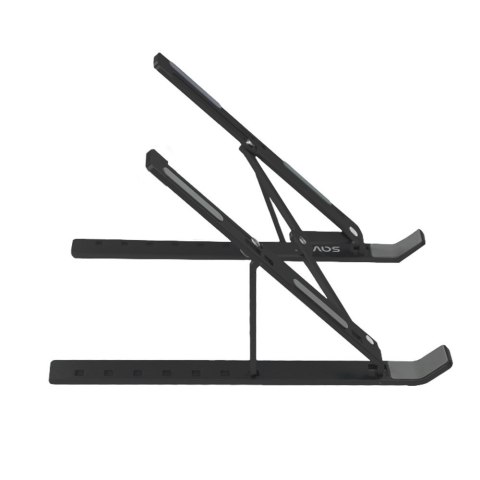 SAVIO PODSTAWKA BIUROWA POD LAPTOP, TABLET, CZARNA, ALUMINIOWA PB-05