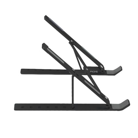 SAVIO PODSTAWKA BIUROWA POD LAPTOP, TABLET, CZARNA, ALUMINIOWA PB-05