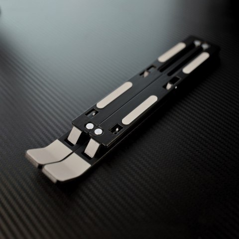SAVIO PODSTAWKA BIUROWA POD LAPTOP, TABLET, CZARNA, ALUMINIOWA PB-05