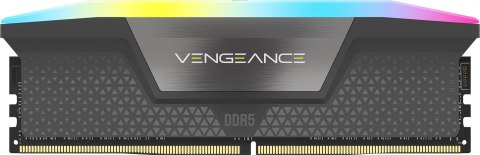 Corsair Vengeance RGB, DDR5-6000, CL36, AMD EXPO - 32 GB Dual Kit, Szary Corsair Vengeance RGB, DDR5-6000, CL36, AMD EXPO - 32 GB Dual Kit, Szary