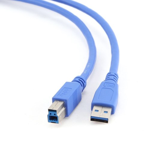 Kabel GEMBIRD CCP-USB3-AMBM-6 (USB 3.0 M - USB 3.0 Typu B F; 1,8m; kolor niebieski) Kabel GEMBIRD CCP-USB3-AMBM-6 (USB 3.0 M - USB 3.0 Typu B F; 1,8m; kolor niebieski)