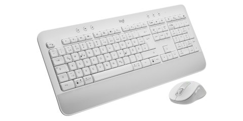 Logitech Signature MK650 Combo For Business klawiatura Dołączona myszka Biuro Bluetooth QWERTZ Niemiecki Biały Logitech Signature MK650 Combo For Business klawiatura Dołączona myszka Biuro Bluetooth QWERTZ Niemiecki Biały
