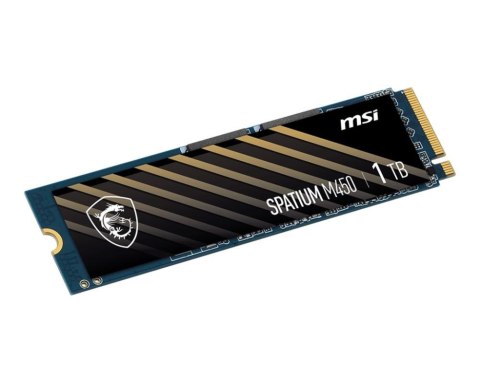 MSI SPATIUM M450 PCIe 4.0 NVMe M.2 1000GB PCI Express 4.0 3D NAND MSI SPATIUM M450 PCIe 4.0 NVMe M.2 1000GB PCI Express 4.0 3D NAND