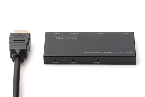 Splitter HDMI 2-portowy UHD4K 60Hz HDR HDCP 2.2 audio Splitter HDMI 2-portowy UHD4K 60Hz HDR HDCP 2.2 audio