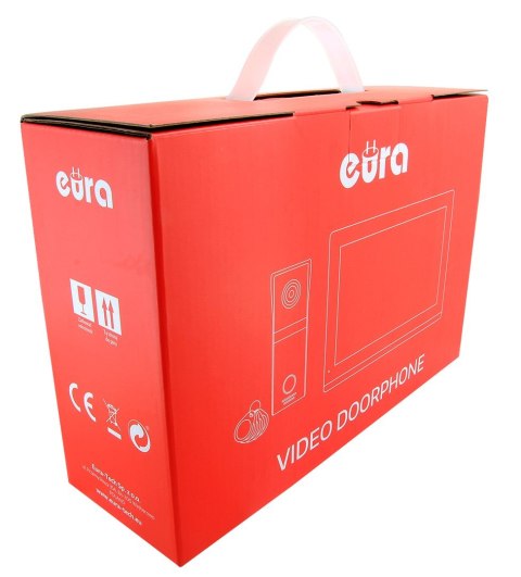 Wideodomofon EURA VDP-99C5 Czarny Wideodomofon EURA VDP-99C5 Czarny