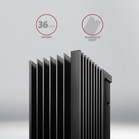 Axagon CLR-M2XL system chłodzenia komputerów M.2 NVMe SSD, Dysk SSD Radiator Czarny 1 szt. Axagon CLR-M2XL system chłodzenia komputerów M.2 NVMe SSD, Dysk SSD Radiator Czarny 1 szt.