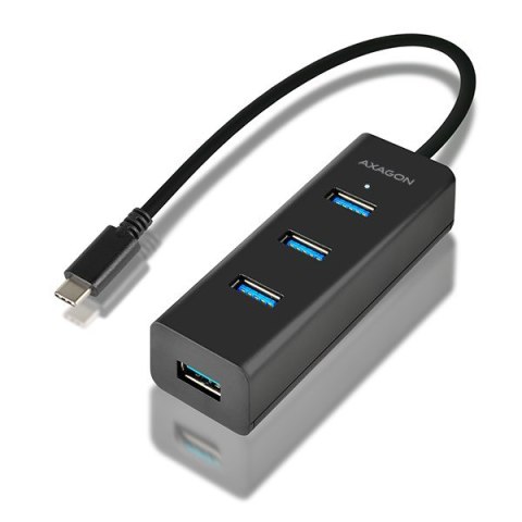 Axagon HUE-S2C huby i koncentratory USB 3.2 Gen 1 (3.1 Gen 1) Type-A 5000 Mbit/s Czarny Axagon HUE-S2C huby i koncentratory USB 3.2 Gen 1 (3.1 Gen 1) Type-A 5000 Mbit/s Czarny
