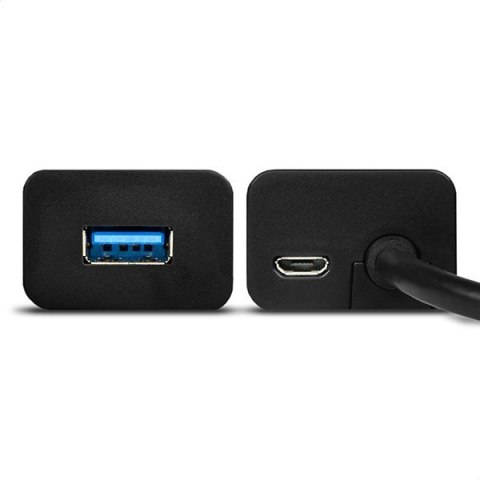 Axagon HUE-S2C huby i koncentratory USB 3.2 Gen 1 (3.1 Gen 1) Type-A 5000 Mbit/s Czarny Axagon HUE-S2C huby i koncentratory USB 3.2 Gen 1 (3.1 Gen 1) Type-A 5000 Mbit/s Czarny