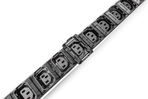 Digitus Basic IT PDU, 1-fazowy 16 A, 24 x C13, 3 x C19, kabel zasilający 3 m, wtyczka IEC 60309 16 A Digitus Basic IT PDU, 1-fazowy 16 A, 24 x C13, 3 x C19, kabel zasilający 3 m, wtyczka IEC 60309 16 A