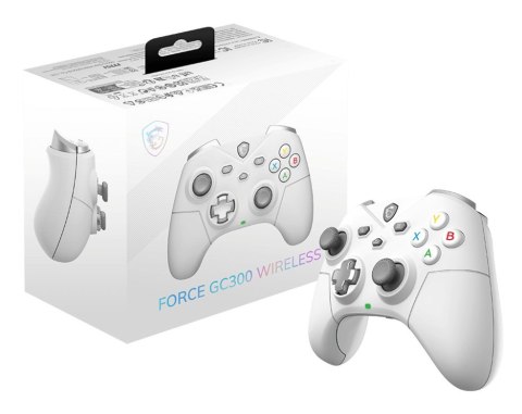 Gamepad WRL FORCE GC300 W WHITE MSI Gamepad WRL FORCE GC300 W WHITE MSI