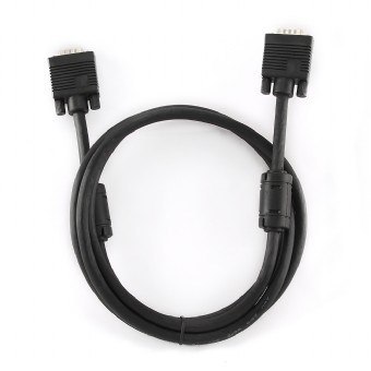 Gembird CC-PPVGA-15M-B kabel VGA VGA (D-Sub) Czarny