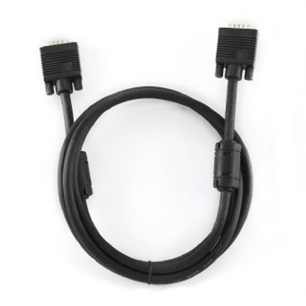Gembird CC-PPVGA-15M-B kabel VGA VGA (D-Sub) Czarny