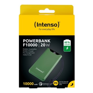 Intenso 7332037 bank mocy Litowo-polimerowy (LiPo) 10000 mAh Zielony