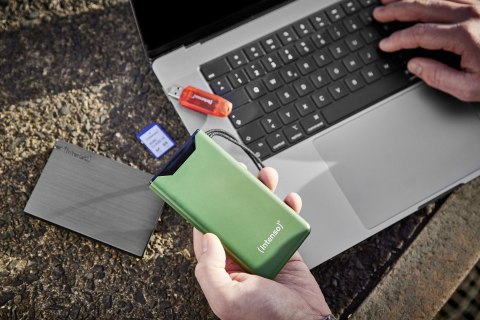 Intenso 7332037 bank mocy Litowo-polimerowy (LiPo) 10000 mAh Zielony