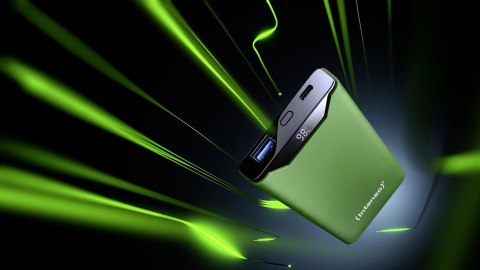 Intenso 7332037 bank mocy Litowo-polimerowy (LiPo) 10000 mAh Zielony