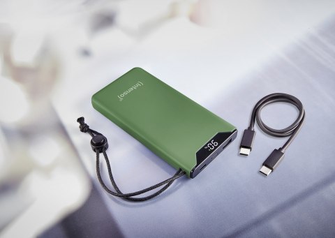 Intenso 7332037 bank mocy Litowo-polimerowy (LiPo) 10000 mAh Zielony