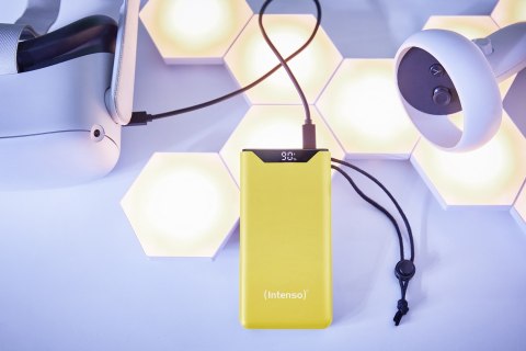 Intenso 7332039 bank mocy Litowo-polimerowy (LiPo) 10000 mAh Żółty Intenso 7332039 bank mocy Litowo-polimerowy (LiPo) 10000 mAh Żółty