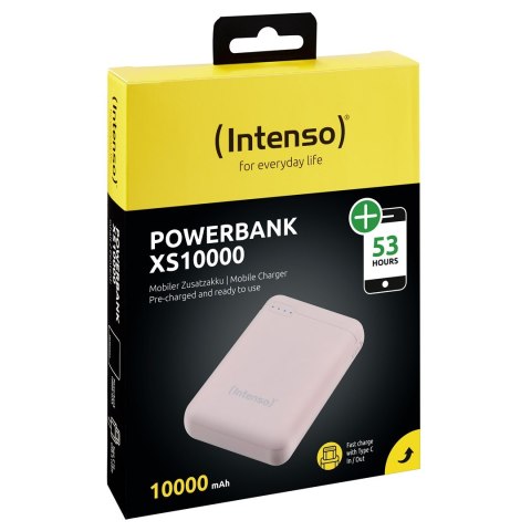 Intenso XS10000 Litowo-polimerowy (LiPo) 10000 mAh Różowy Intenso XS10000 Litowo-polimerowy (LiPo) 10000 mAh Różowy