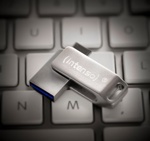 Intenso cMobile Line pamięć USB 128 GB USB Type-A / USB Type-C 3.2 Gen 1 (3.1 Gen 1) Srebrny
