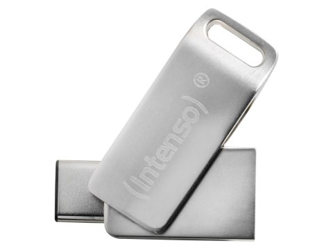 Intenso cMobile Line pamięć USB 128 GB USB Type-A / USB Type-C 3.2 Gen 1 (3.1 Gen 1) Srebrny