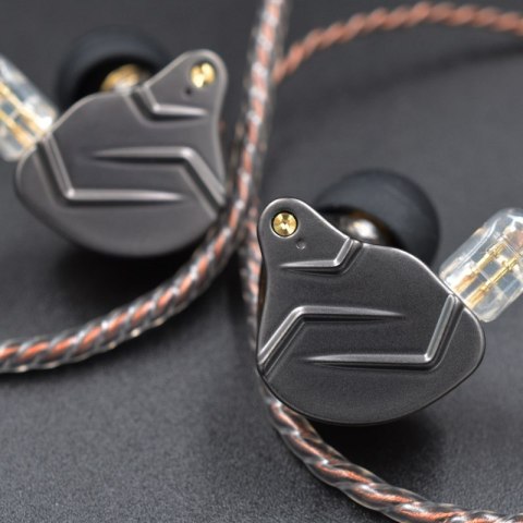 KZ ACOUSTICS SŁUCHAWKI DOKANAŁOWE CZARNE BEZ MIKROFONU ZSN PRO BLACK
