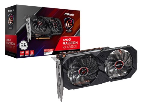 Karta graficzna Asrock AMD Radeon RX 6500 XT Phantom Gaming D 4 GB GDDR6