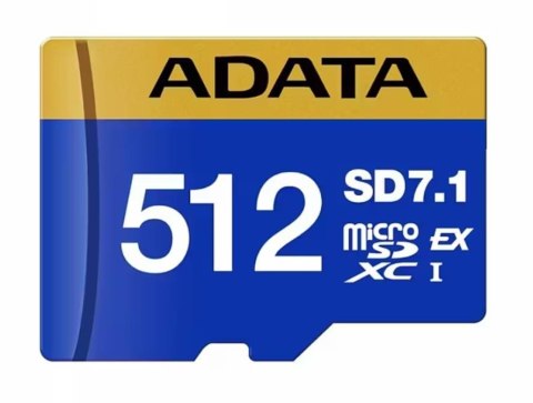 Karta pamięci MICRO SDXC 512GB SD7.1 UD512GEX3L1-C ADATA