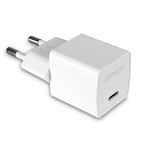 Lindy 73410 ładowarka do urządzeń przenośnych Smartfon Biały Prąd przemienny Wewnętrzna