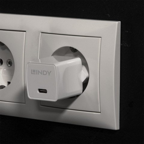 Lindy 73410 ładowarka do urządzeń przenośnych Smartfon Biały Prąd przemienny Wewnętrzna Lindy 73410 ładowarka do urządzeń przenośnych Smartfon Biały Prąd przemienny Wewnętrzna