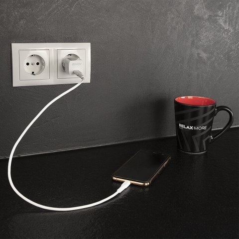 Lindy 73410 ładowarka do urządzeń przenośnych Smartfon Biały Prąd przemienny Wewnętrzna Lindy 73410 ładowarka do urządzeń przenośnych Smartfon Biały Prąd przemienny Wewnętrzna